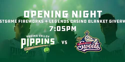 Opening Night vs Walla Walla Sweets